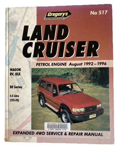 Gregory land cruiser 80 - gregory's,