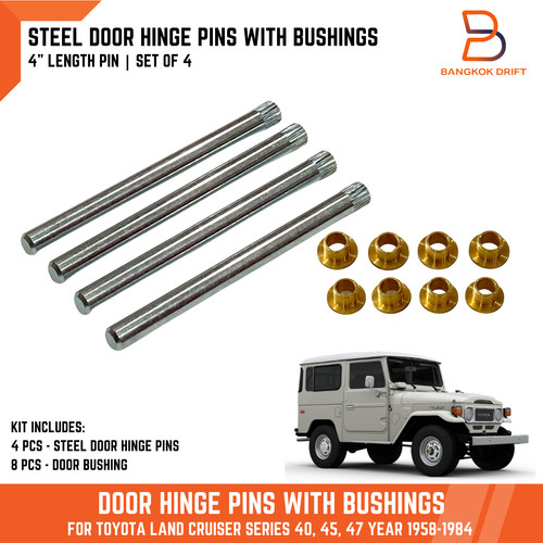 Front door hinge pin bush - pin, &