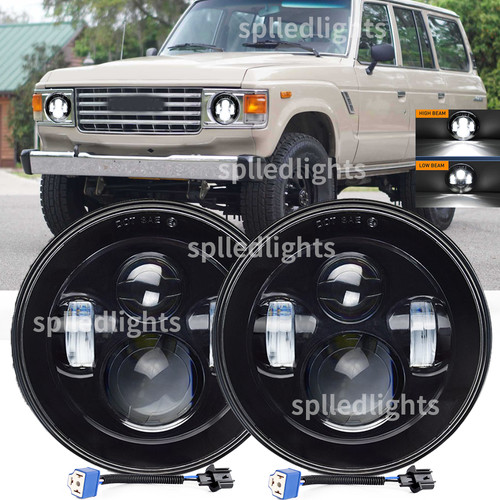 Dot led headlights - led,