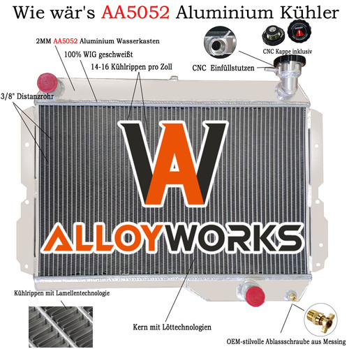 Row radiator for 90 - for, 80-90