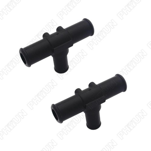 Heater hose output pipe - 2x,