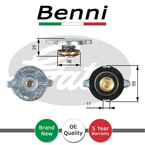 Radiator cap benni - benni, fits