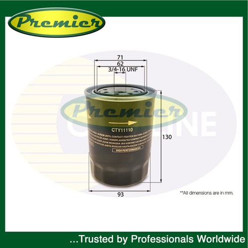 Premier oil filter - premier,