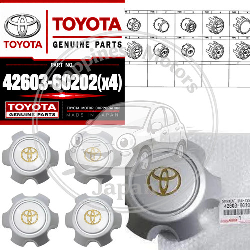 Toyota genuine wheel center - toyota,