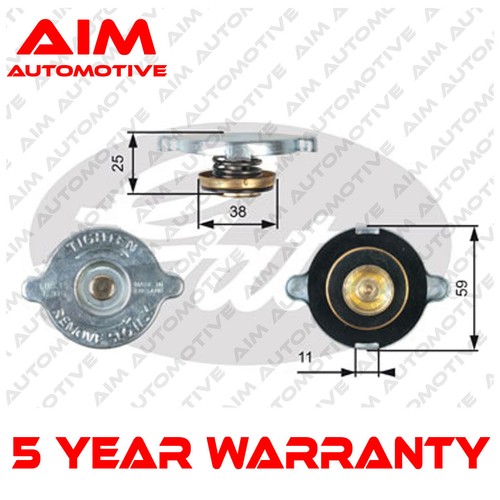 Radiator cap aim fits - aim, acclaim